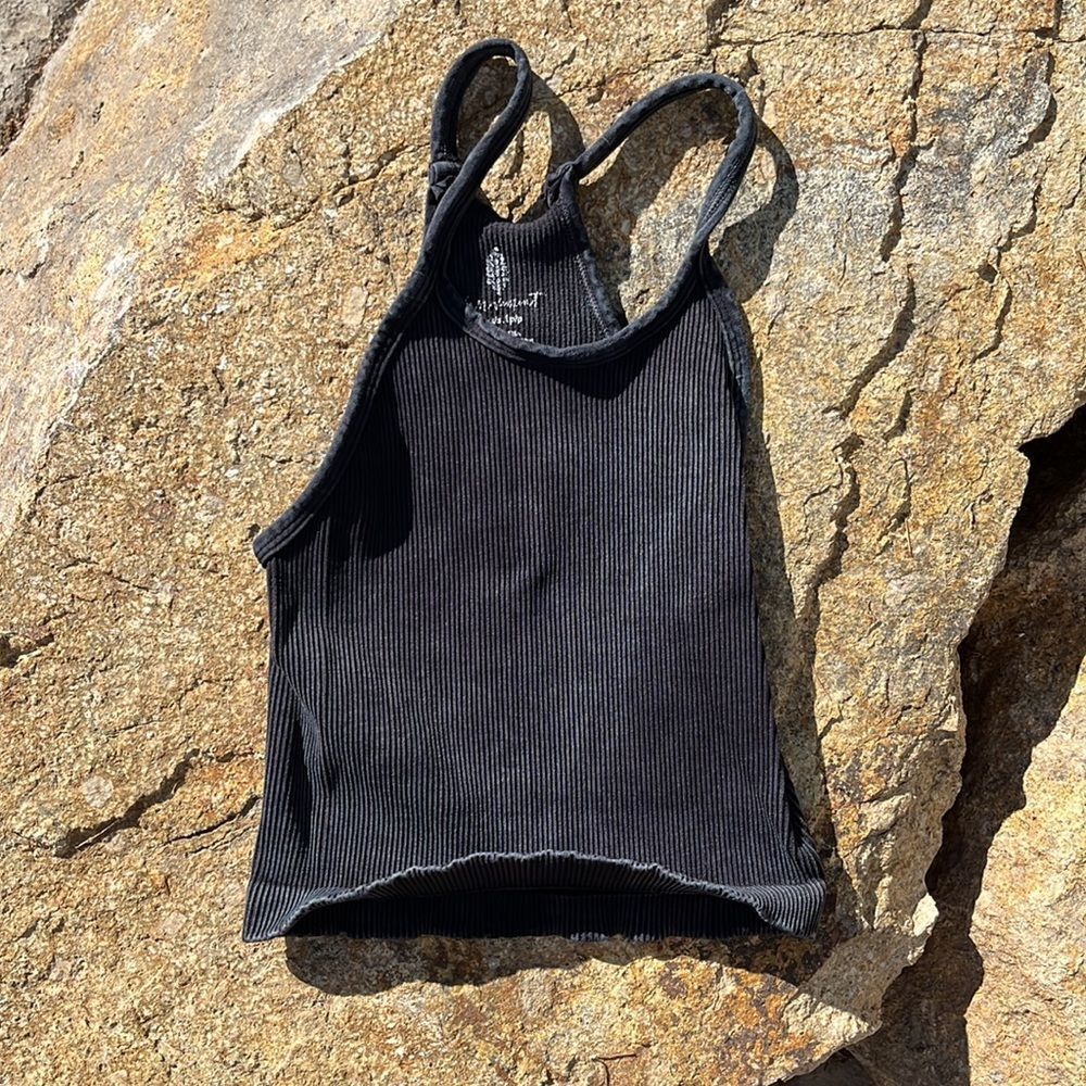 Free People Movement Happiness Runs Long Crop Tank - Picture 7 of 9